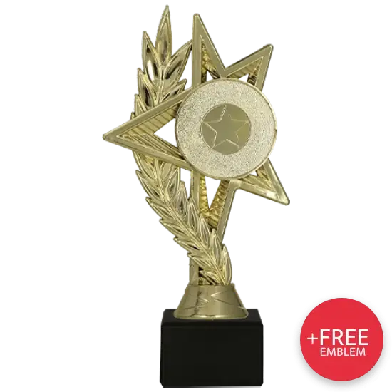 Plastová soška Hvězda Uznání S7B602/G Plastová soška Hvězda Uznání S7B602/G