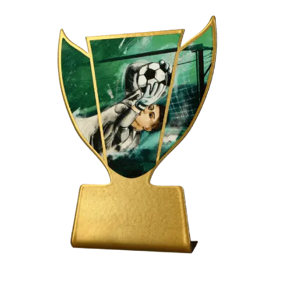 Kovová soška Brankář SL-SOC3 Kovová soška Brankář SL-SOC3