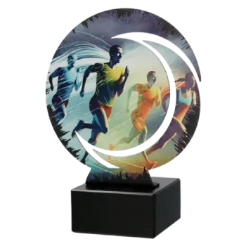 Metall trophaee WR RUN 1