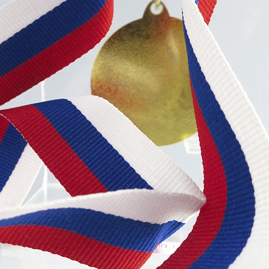 Stuha na medaile V2-W/BL/R Stuha na medaile V2-W/BL/R - Obrázek 2