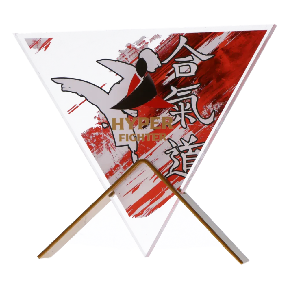 Akryle na metalowym stojaku Hyper Fighter