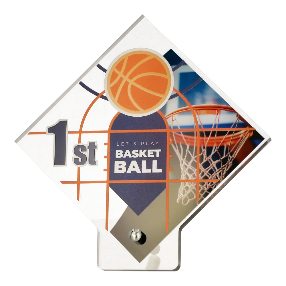 Basketball akryl z mrotem