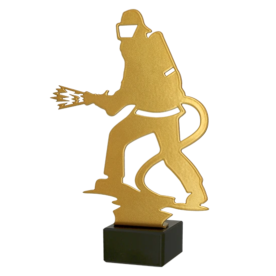 Kovová soška Hasič Hasící Požár ML-FIR2 Kovová soška Hasič Hasící Požár ML-FIR2