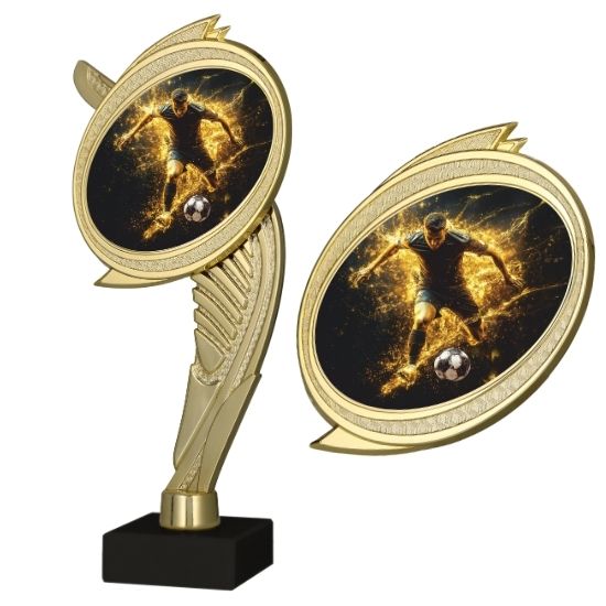 Plastová soška Fotbalový Hrdina WING-BMX/SOC6 Plastová soška Fotbalový Hrdina WING-BMX/SOC6